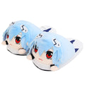 Cartoon Gospel Plush Slippers anime Cartoon Autumn and Winter Cartoon Half wrapped Cotton Slippers