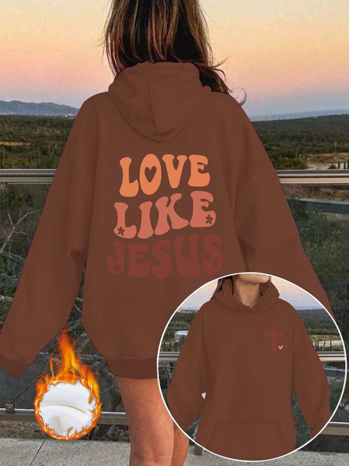 LOVE LIKE JESUS sweatshirt
