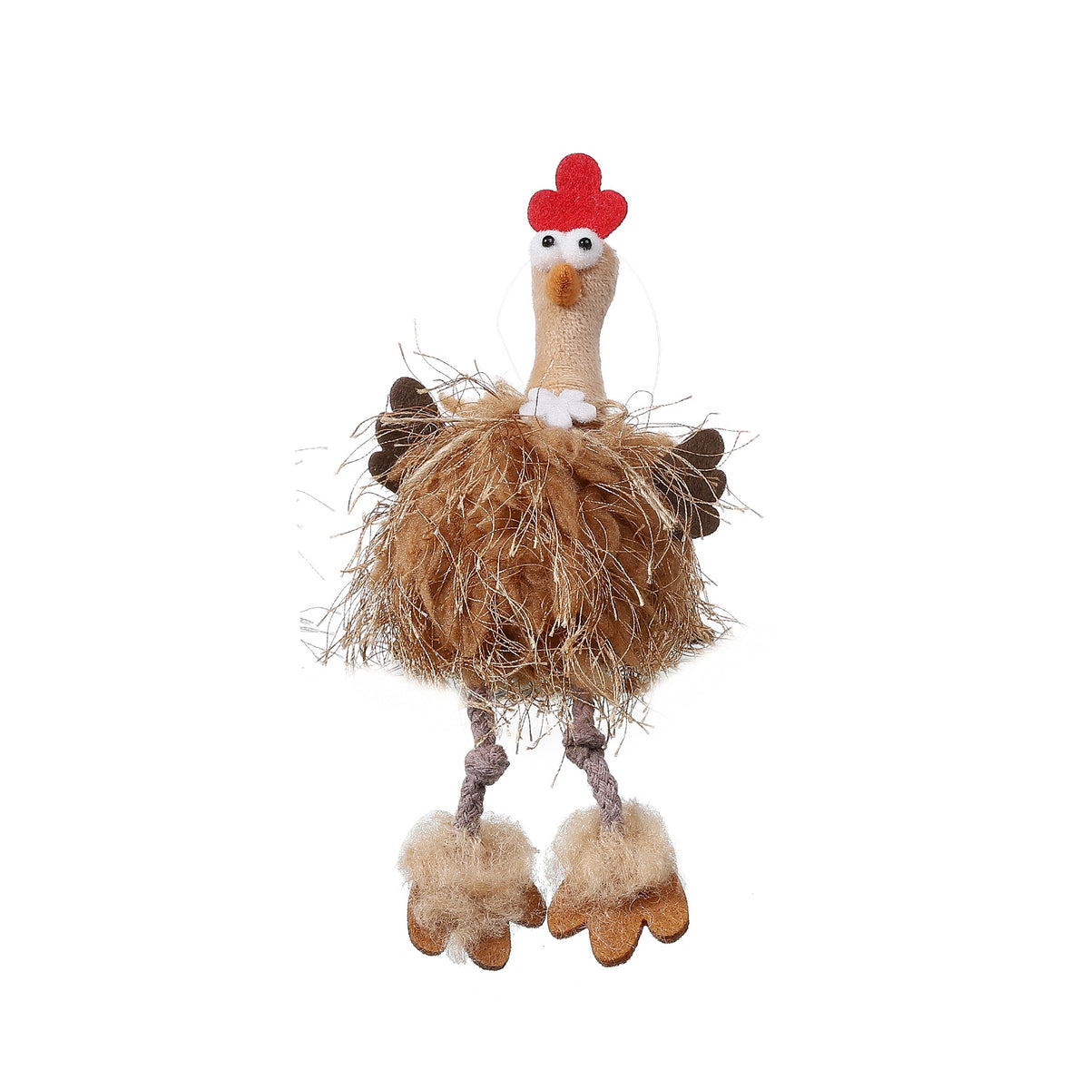 New Thanksgiving Turkey Plush Toy, Autumn Harvest Festival Handmade Decoration, Creative Thanksgiving Ornament