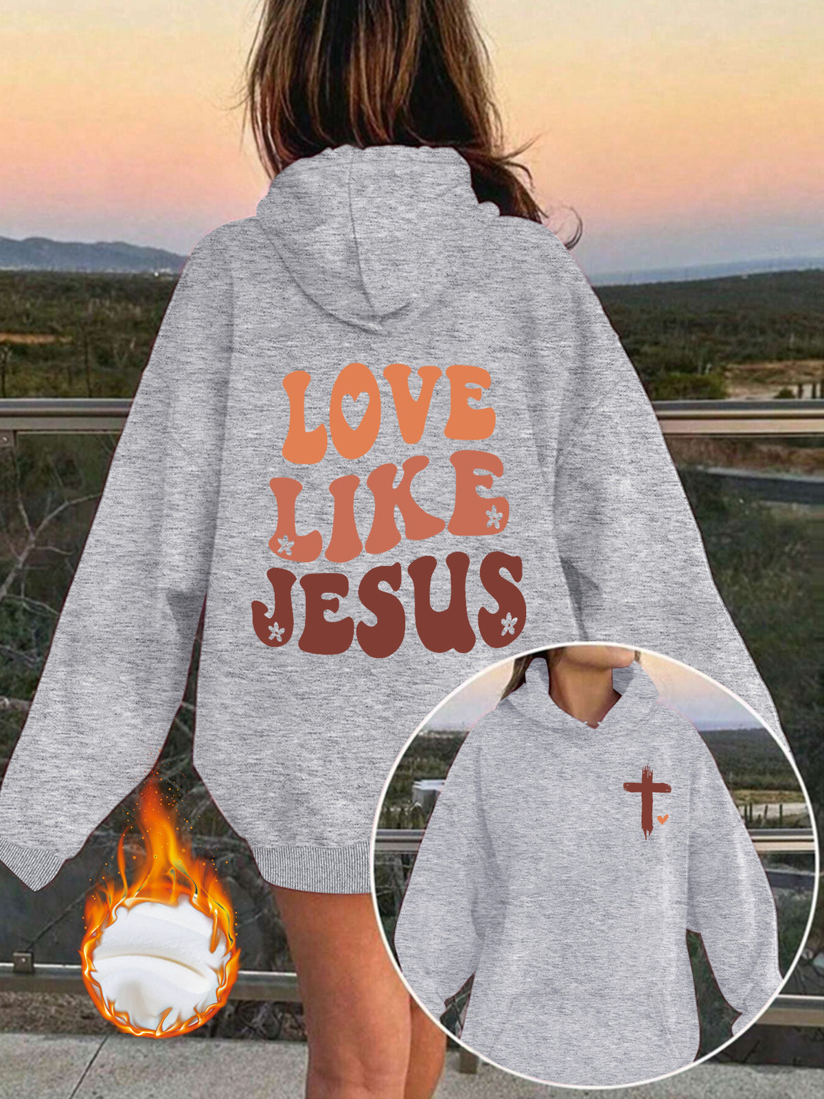 LOVE LIKE JESUS sweatshirt