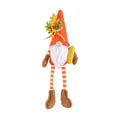Autumn Thanksgiving Decoration Harvest Festival Decorative Pumpkin Plush Doll Long-Legged Figurine Decoration Display