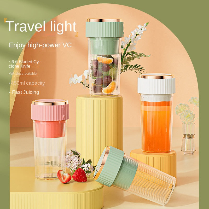 Juicer Household Compact Portable Electric Fruit Blender Mini Juice Cup Multi-Function Fruit Juicer