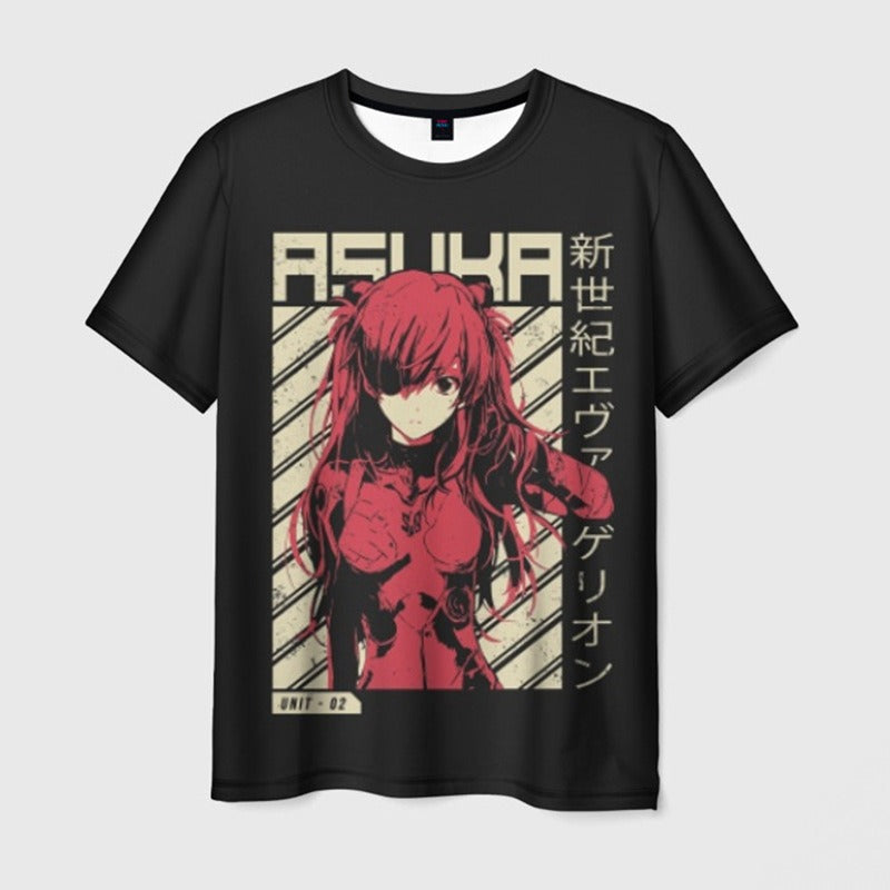 Summer new 3D printed New Century Gospel Warrior men's and women's short sleeved T-shirt