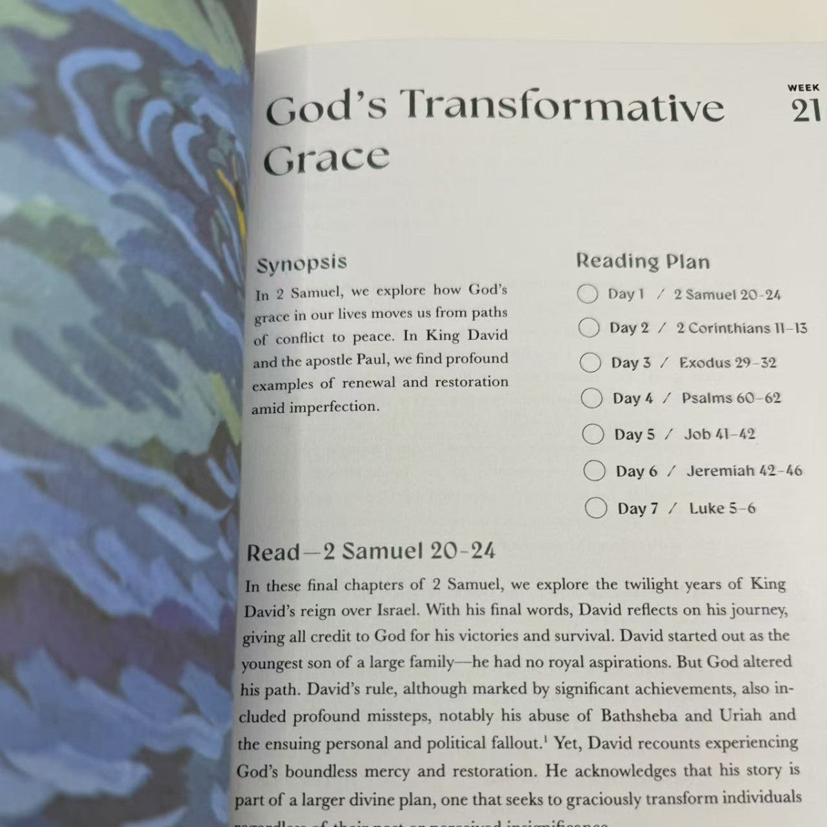 Year in The Bible: A 52 Week Bible Study for Women Women Bible Study Guide with Suggested Readings English Book