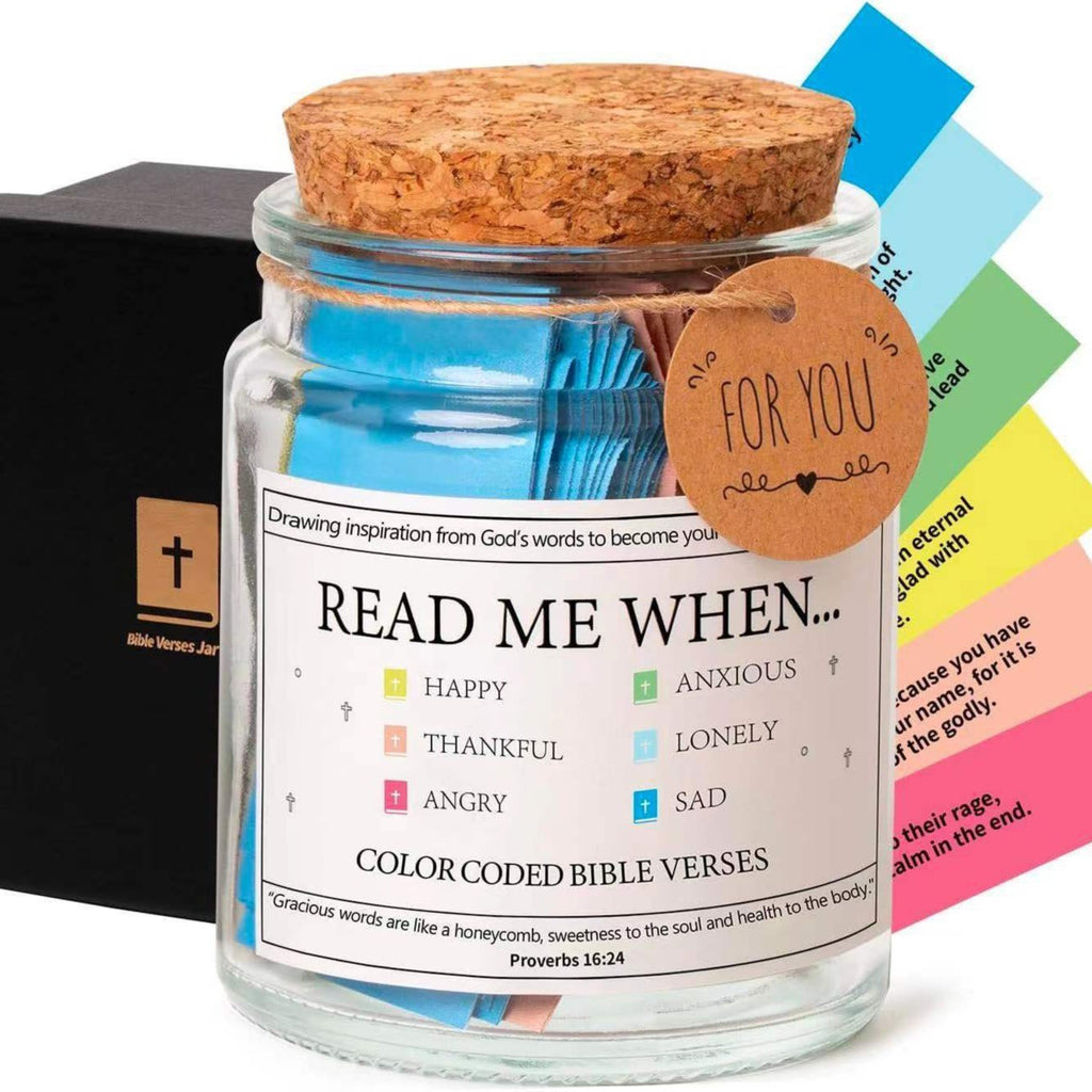 Bible verse jar prayer gift