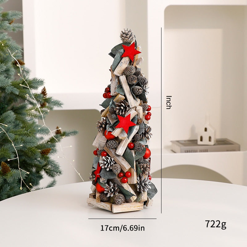 Christmas Decorations Creative Scene Decoration Wreath Vine Christmas Tree Ready