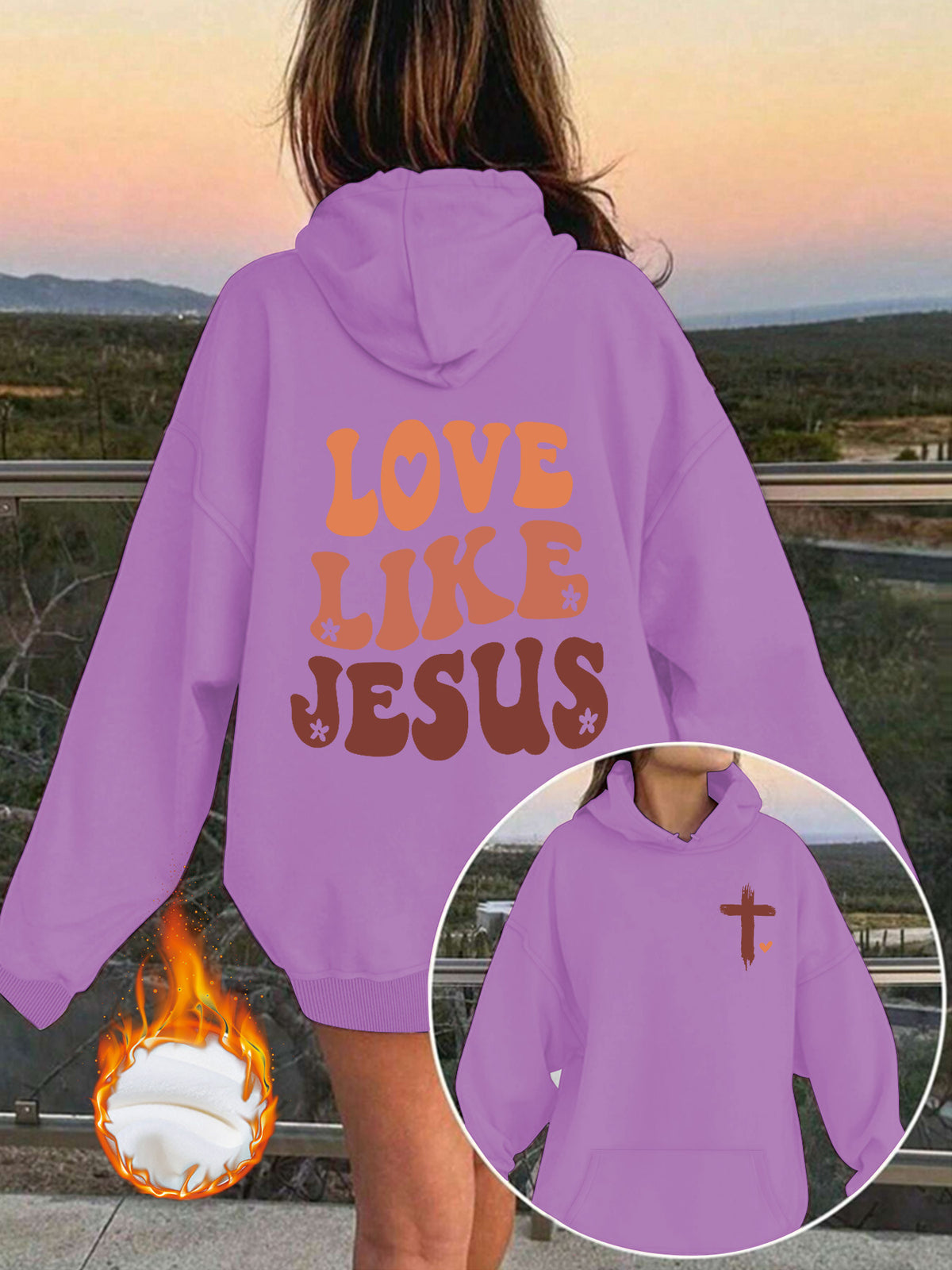 LOVE LIKE JESUS sweatshirt