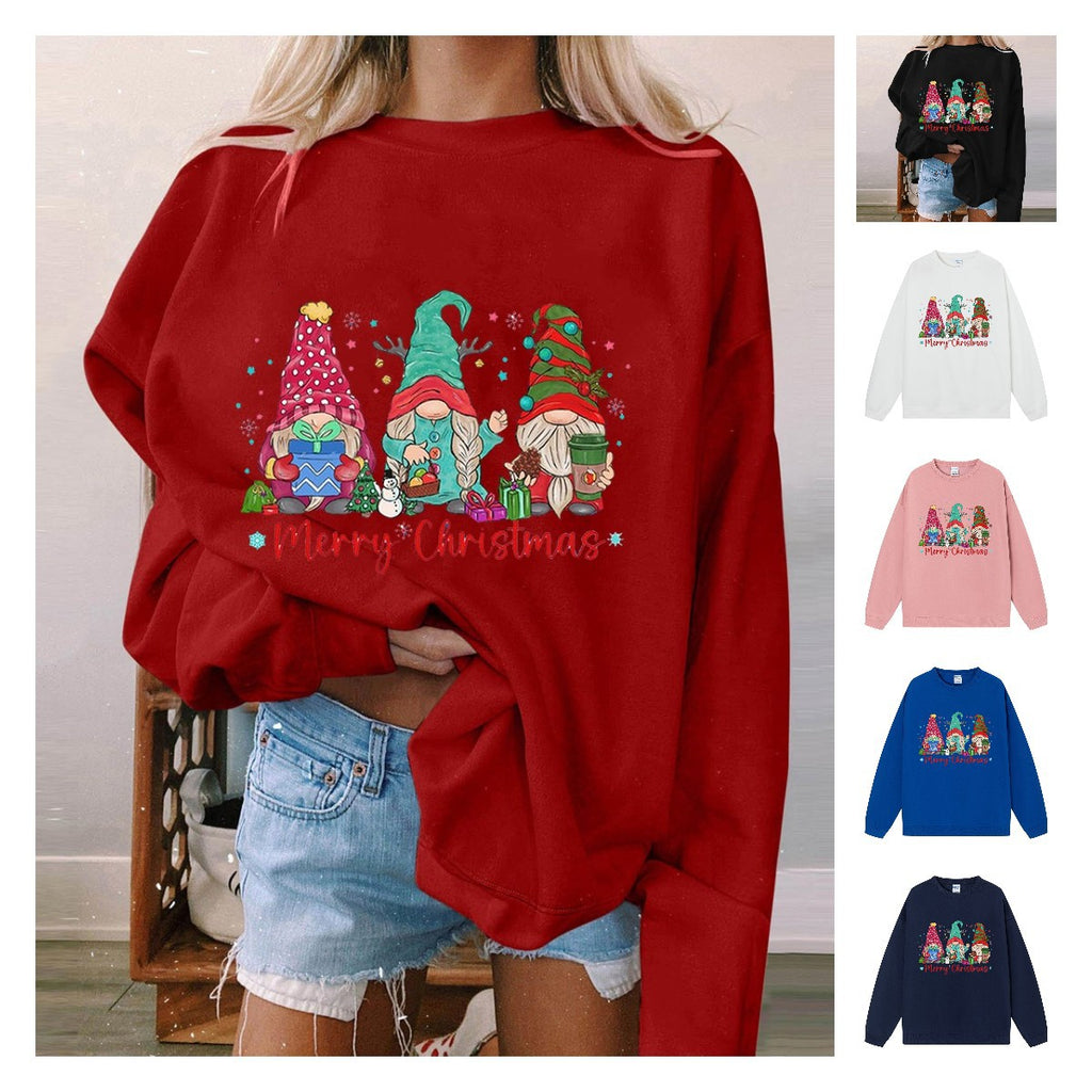 Christmas hoodie and Merry Christmas printed top