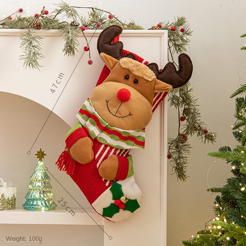 Christmas Socks Christmas Decorations Ornament Christmas Gift Tree Hanging Decoration