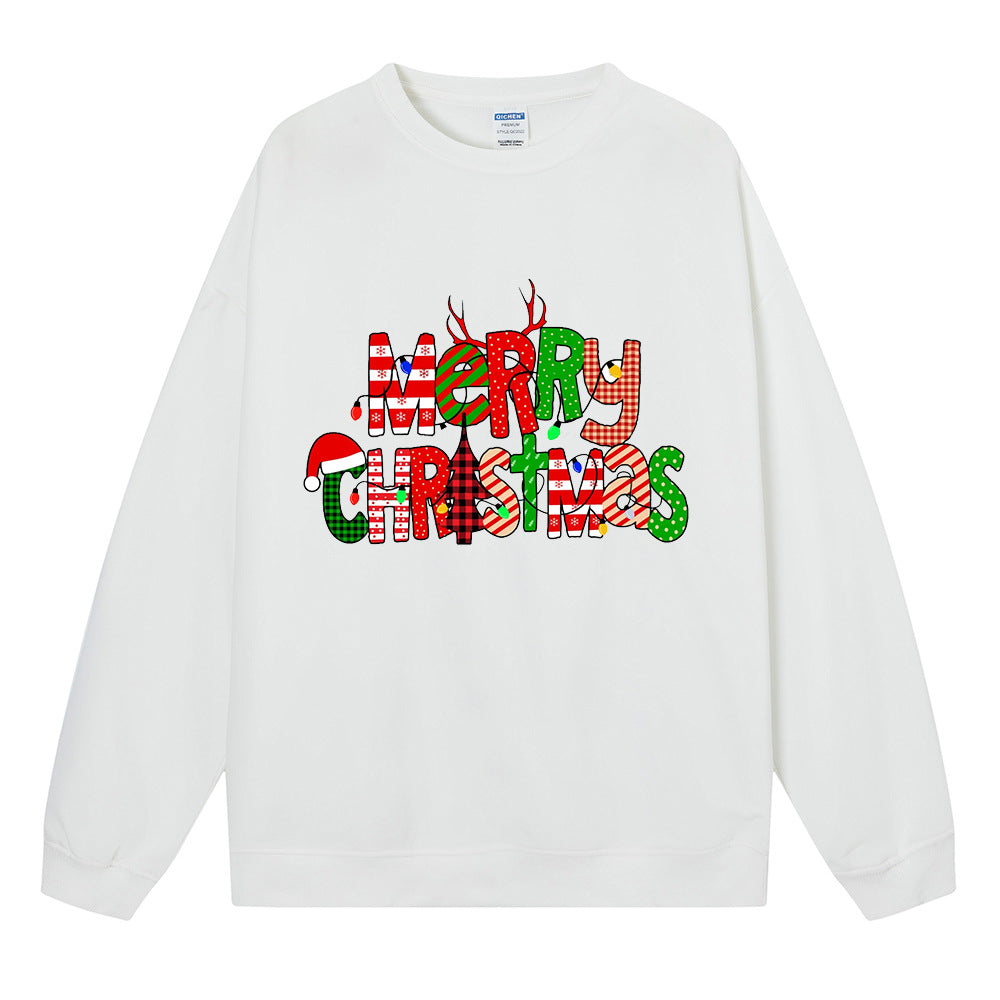 Merry Christmas Happy Christmas hoodie girl