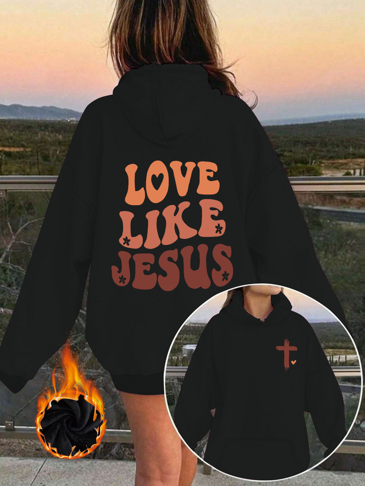 LOVE LIKE JESUS sweatshirt