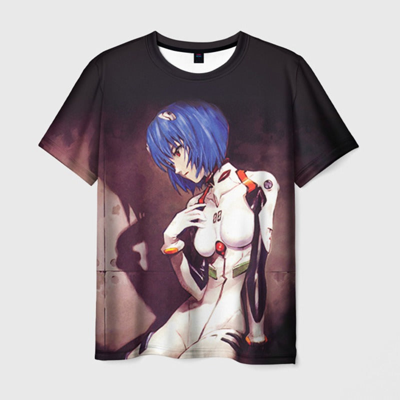 Summer new 3D printed New Century Gospel Warrior men's and women's short sleeved T-shirt