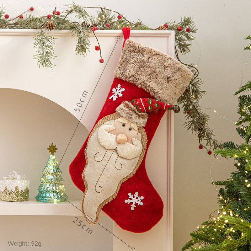 Christmas Socks Christmas Decorations Ornament Christmas Gift Tree Hanging Decoration