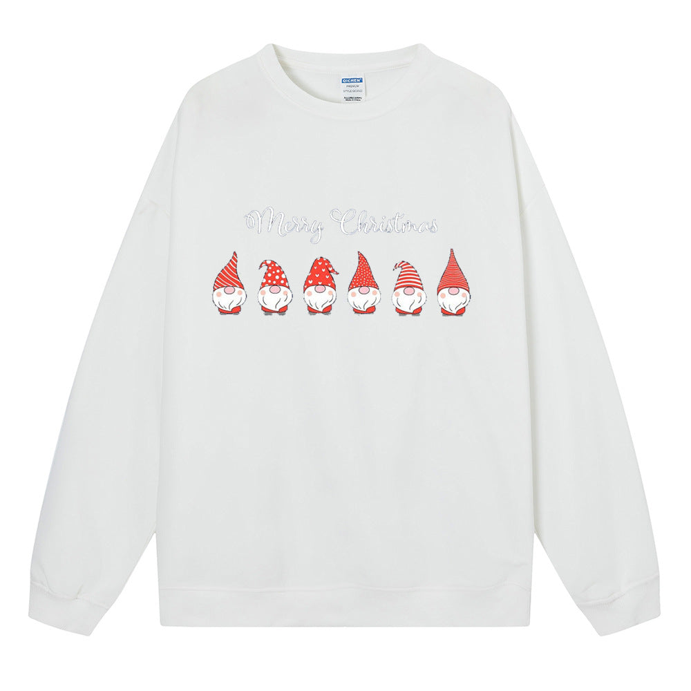 Christmas Little Man Hoodie Women's Christmas Top
