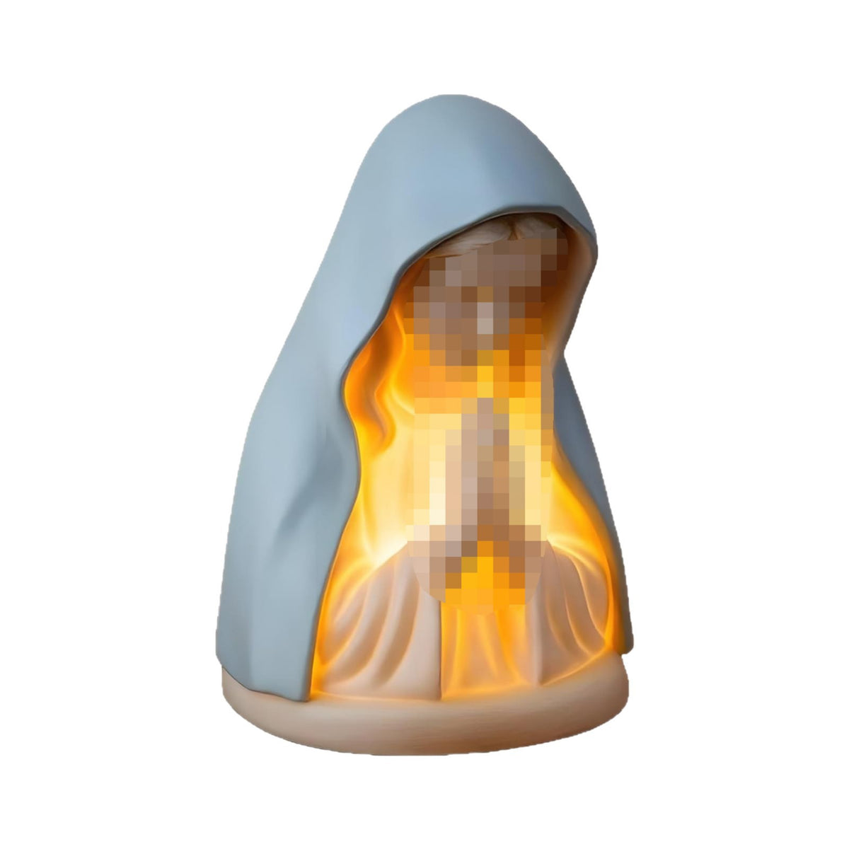 Prayer Night Light Decorative Home Ornament Resin Craft