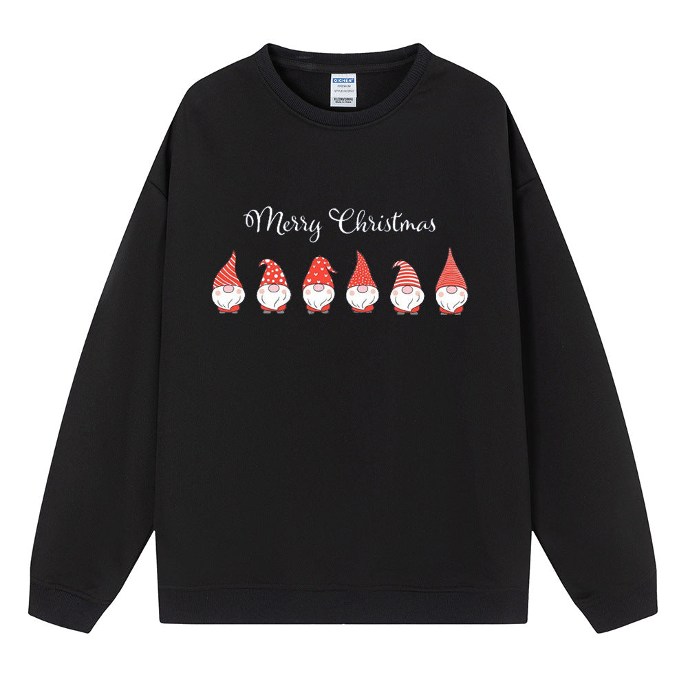 Christmas Little Man Hoodie Women's Christmas Top