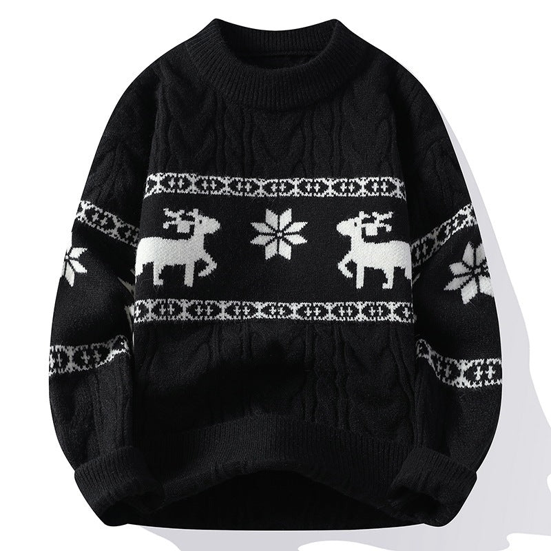Men's loose Christmas sweater