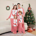 Christmas Santa Claus Snowflake Letter Print Family Matching Pajamas Sleepwear