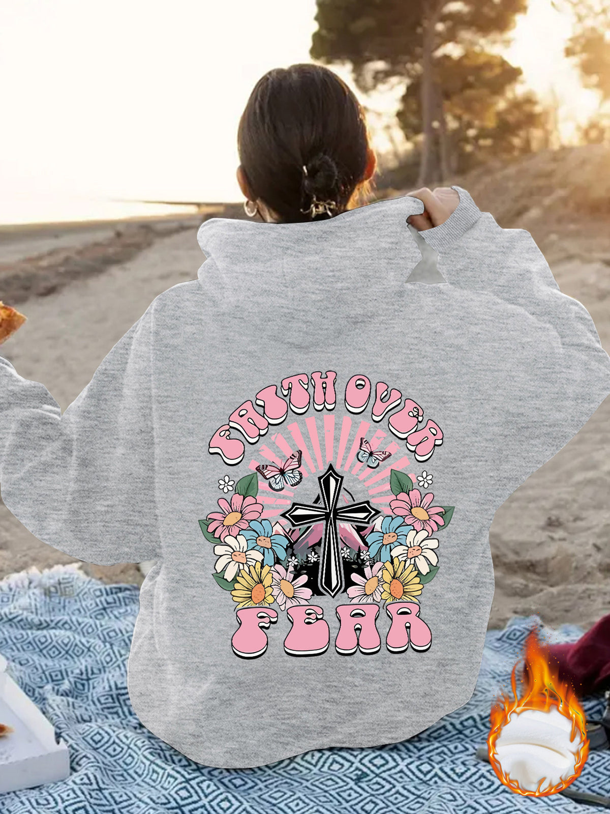 Sweatshirt FAITH OVER FEAR