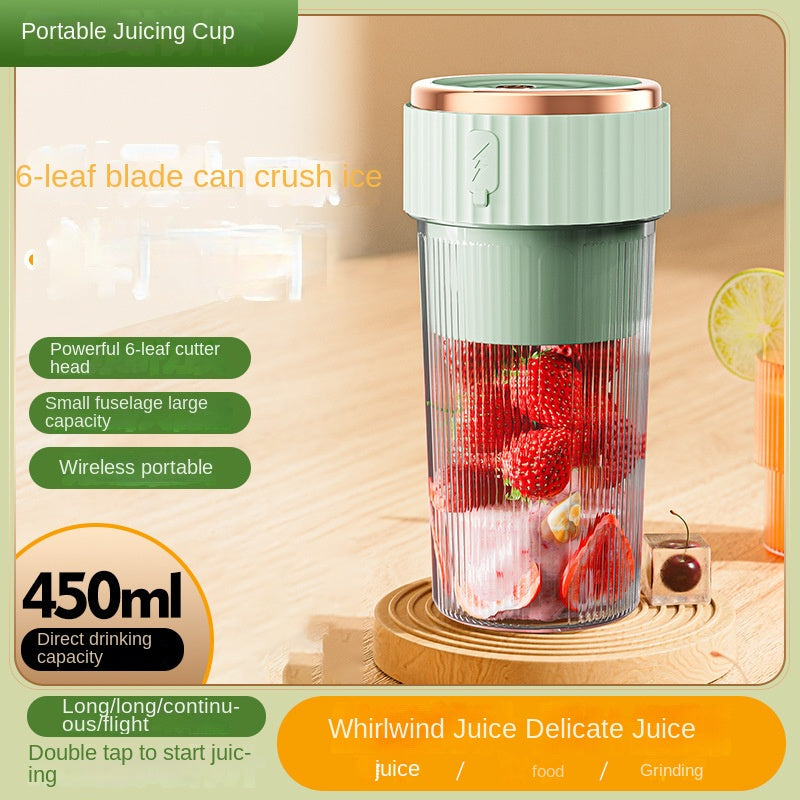 Juicer Household Compact Portable Electric Fruit Blender Mini Juice Cup Multi-Function Fruit Juicer
