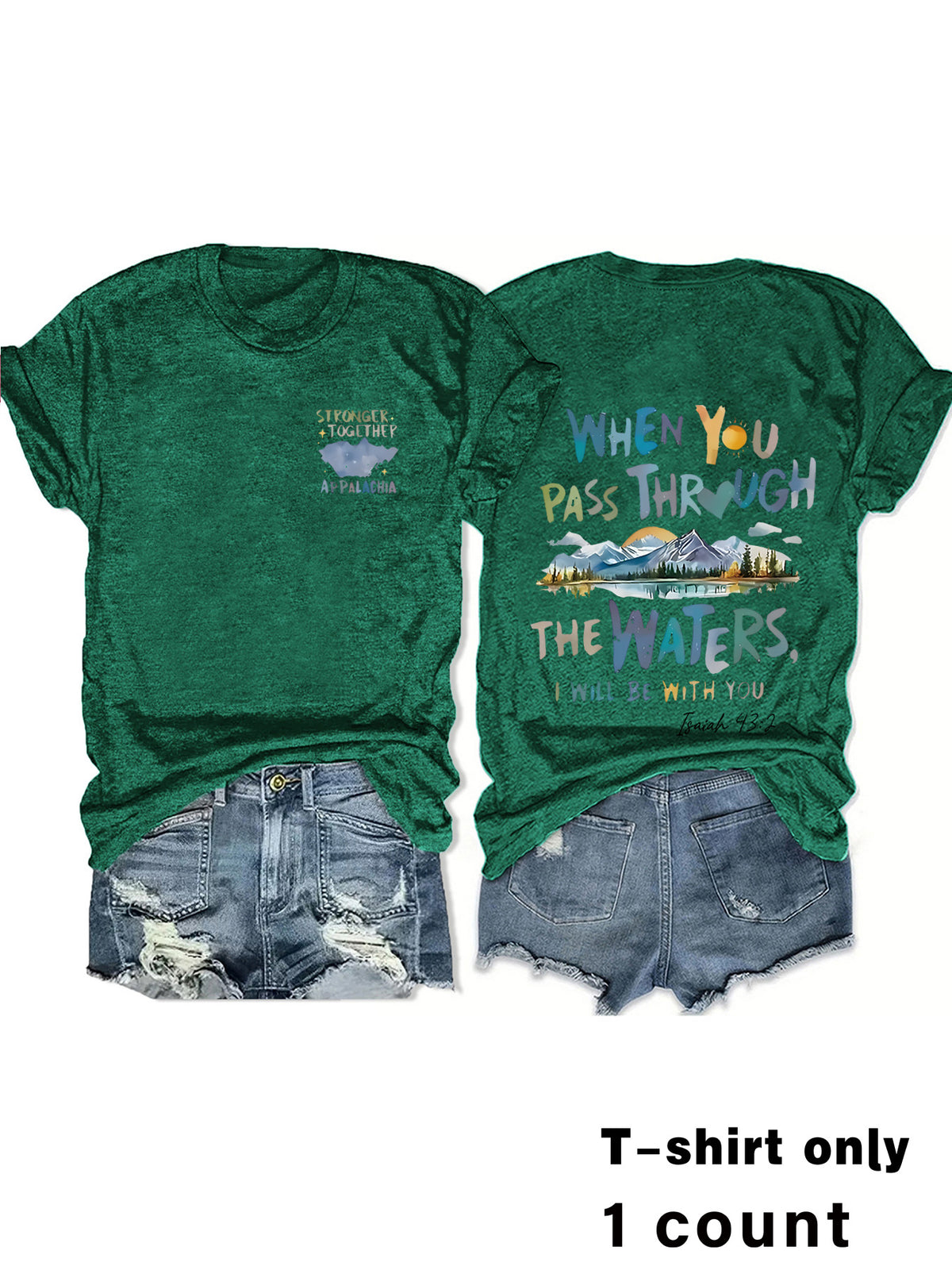 Inspiration Bible and Appalachian Short Sleeves