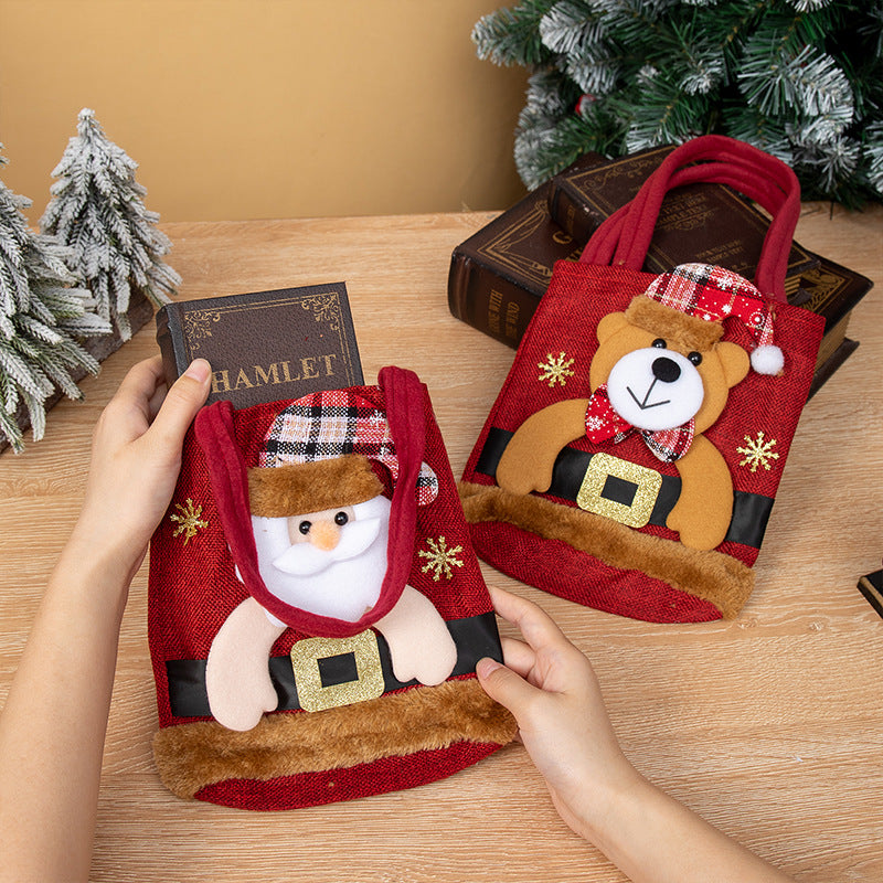 Christmas decorations Christmas gift bags