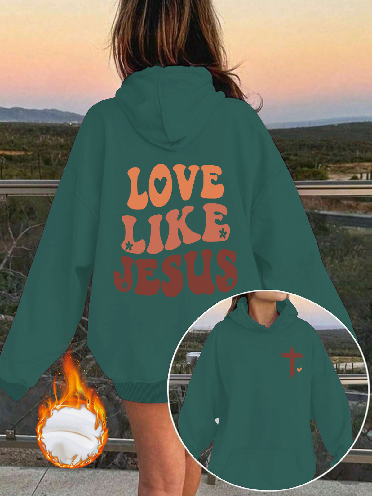 LOVE LIKE JESUS sweatshirt