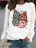 Sweatshirt Christmas themed print