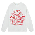 Christmas hoodie women's Christmas pullover top