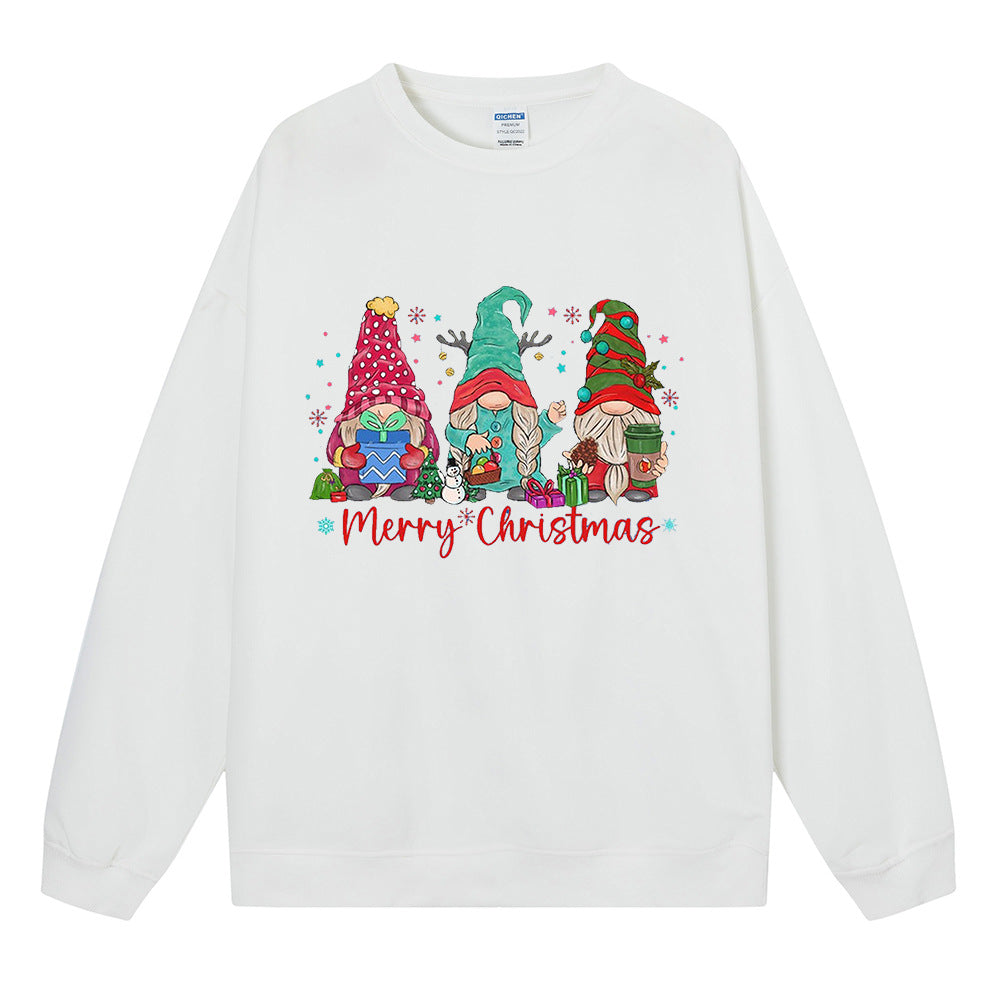 Christmas hoodie and Merry Christmas printed top
