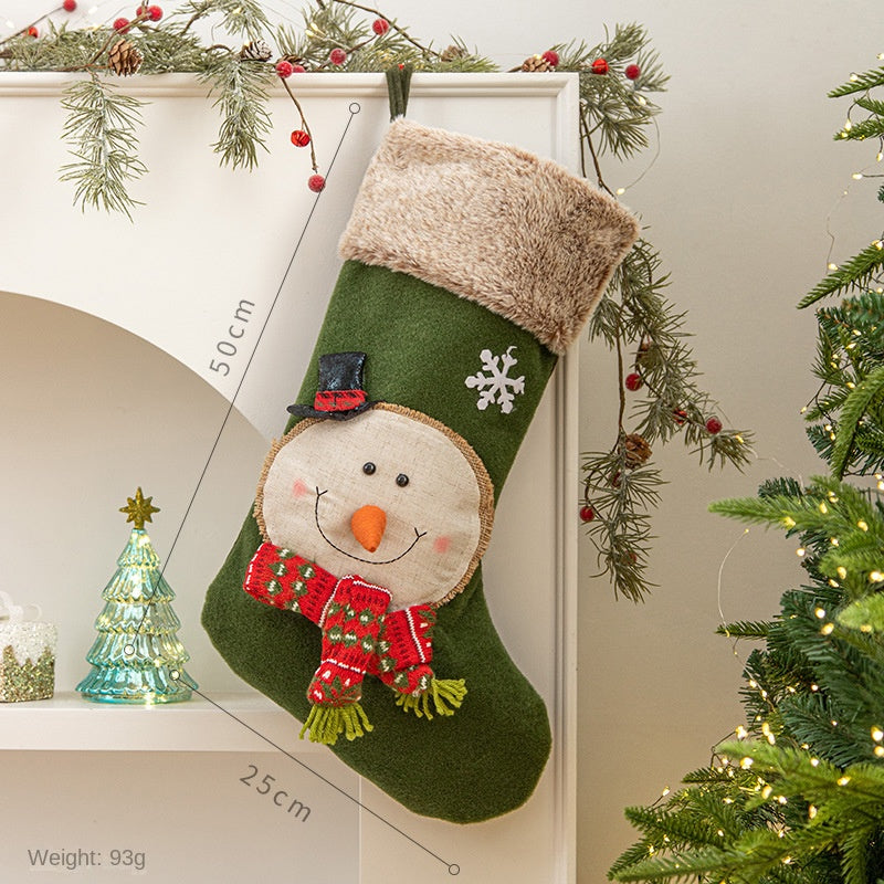 Christmas Socks Christmas Decorations Ornament Christmas Gift Tree Hanging Decoration