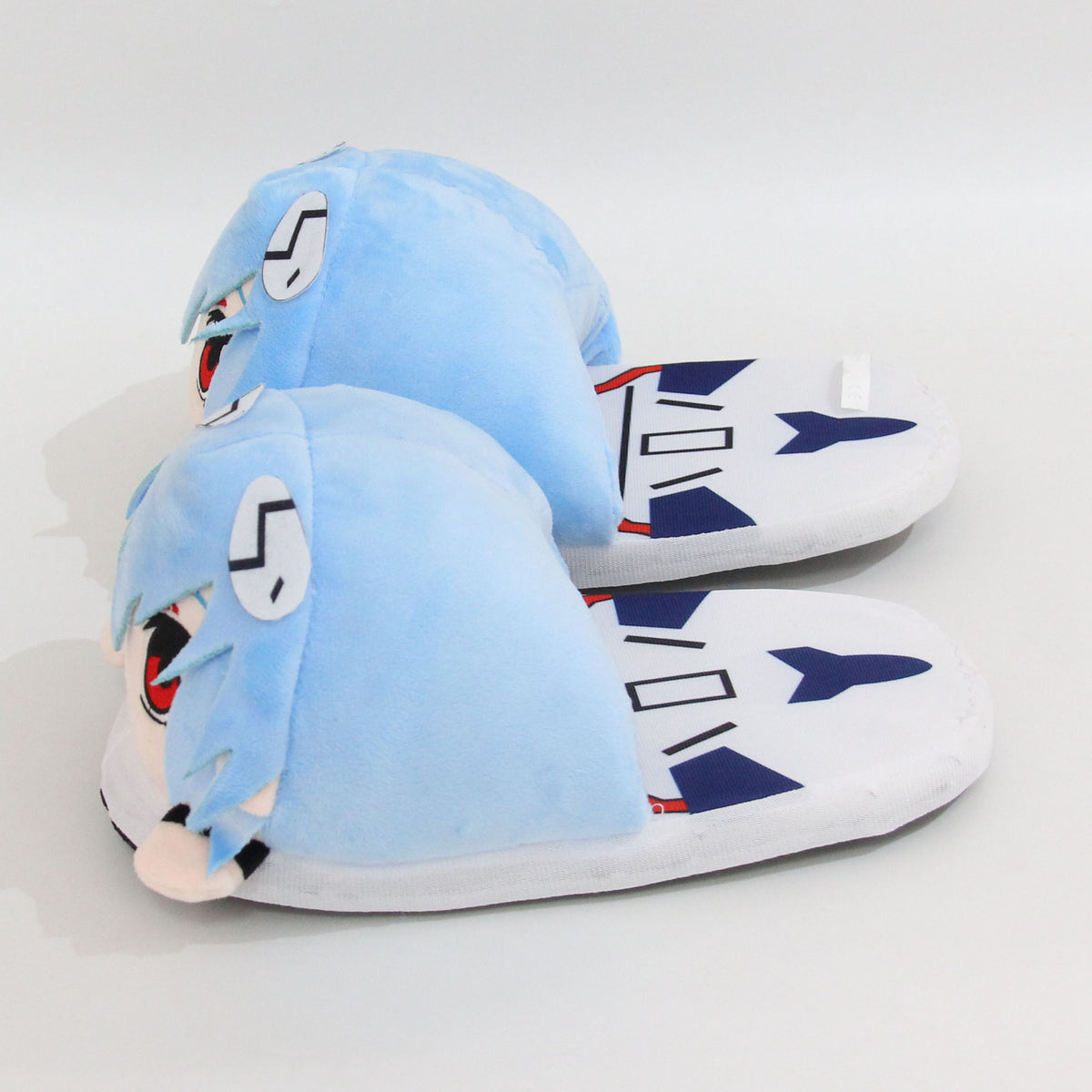 Cartoon Gospel Plush Slippers anime Cartoon Autumn and Winter Cartoon Half wrapped Cotton Slippers