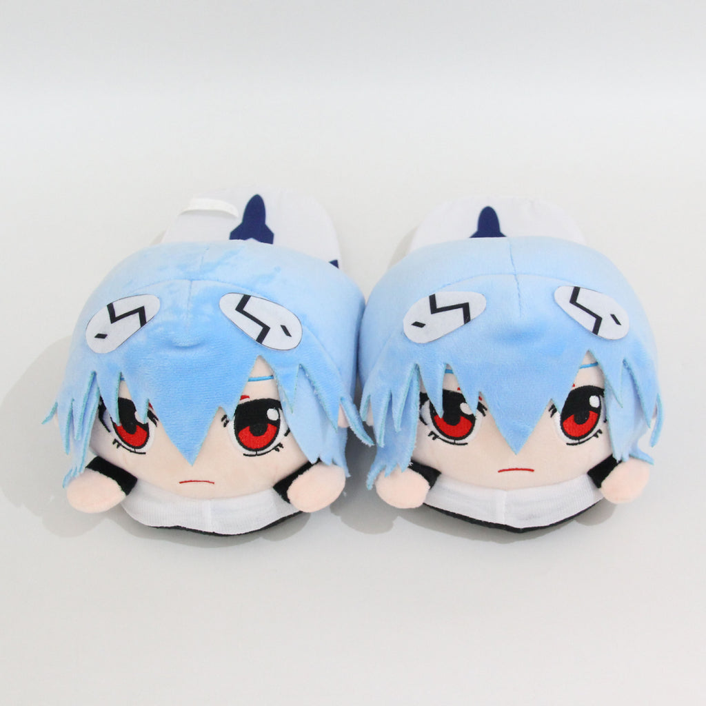 Cartoon Gospel Plush Slippers anime Cartoon Autumn and Winter Cartoon Half wrapped Cotton Slippers
