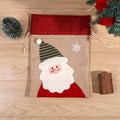 Christmas Snowman Drawstring Bag, Deer Candy Packaging Bag, Christmas Pendant Size, Gift Bag