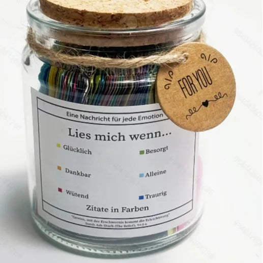 Bible Verse Jar with Gift Box – Daily Faith & Encouragement