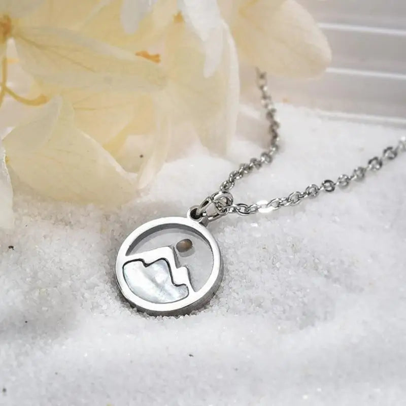 New Christian Gift Mustard Seed Gold Color Stainless Steel Pendant The Seed Of Faith Silver Color Chain