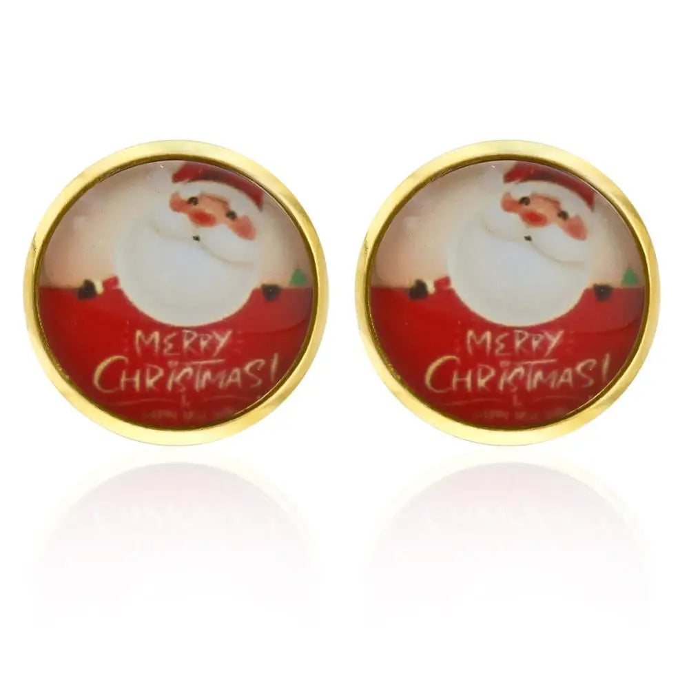 Christmas Gifts Men's Cufflinks France Shirt Copper Gold Cuff Buttons For Dad Mens Jewelry