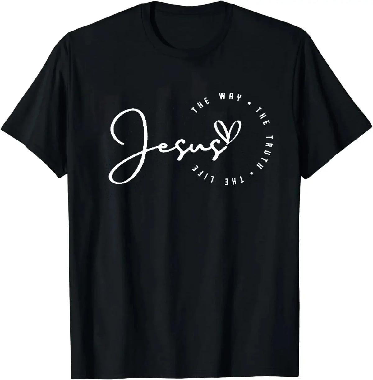 Jesus Christ T Shirts Tees for Men Fashion Casual Short Sleeve T-shirt for Summer Cotton T-shirts Christian Faith Tshirts Tops