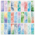 30/60PCS Bible Scripture Bookmark Nostalgia Room Card For Graffiti Laptop Luggage Creative Annotated Reading Bookmarks