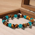 Fashion Autumn Winter Jewellery Yellow Green Red Purple Blue Brazaletes for Family Banquet Unique Beaded Bracelets for Women