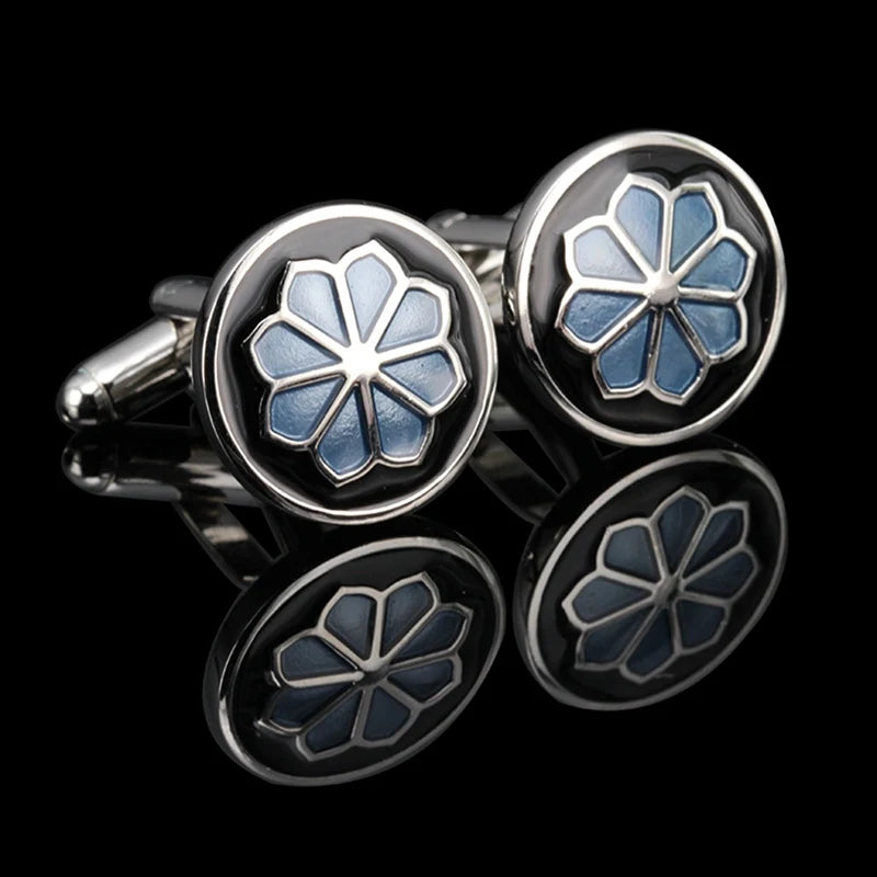 Christmas Gifts Men's Cufflinks France Shirt Copper Gold Cuff Buttons For Dad Mens Jewelry